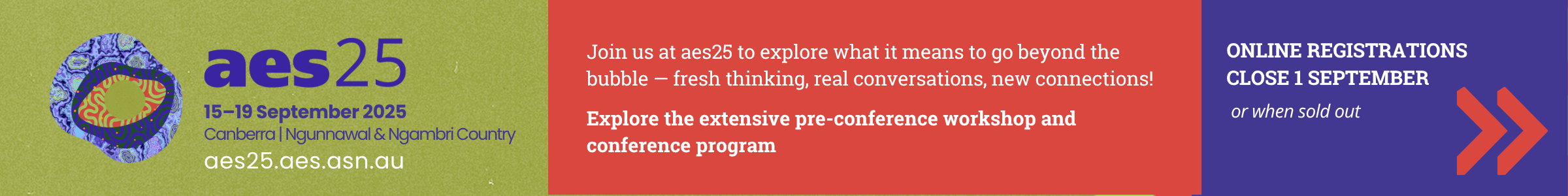 Explore the aes25 pre-conference workshop program and benefit from Early Bird registration