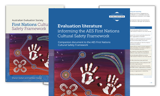 NEW! Evaluation literature informing the AES First Nations Cultural Safety Framework