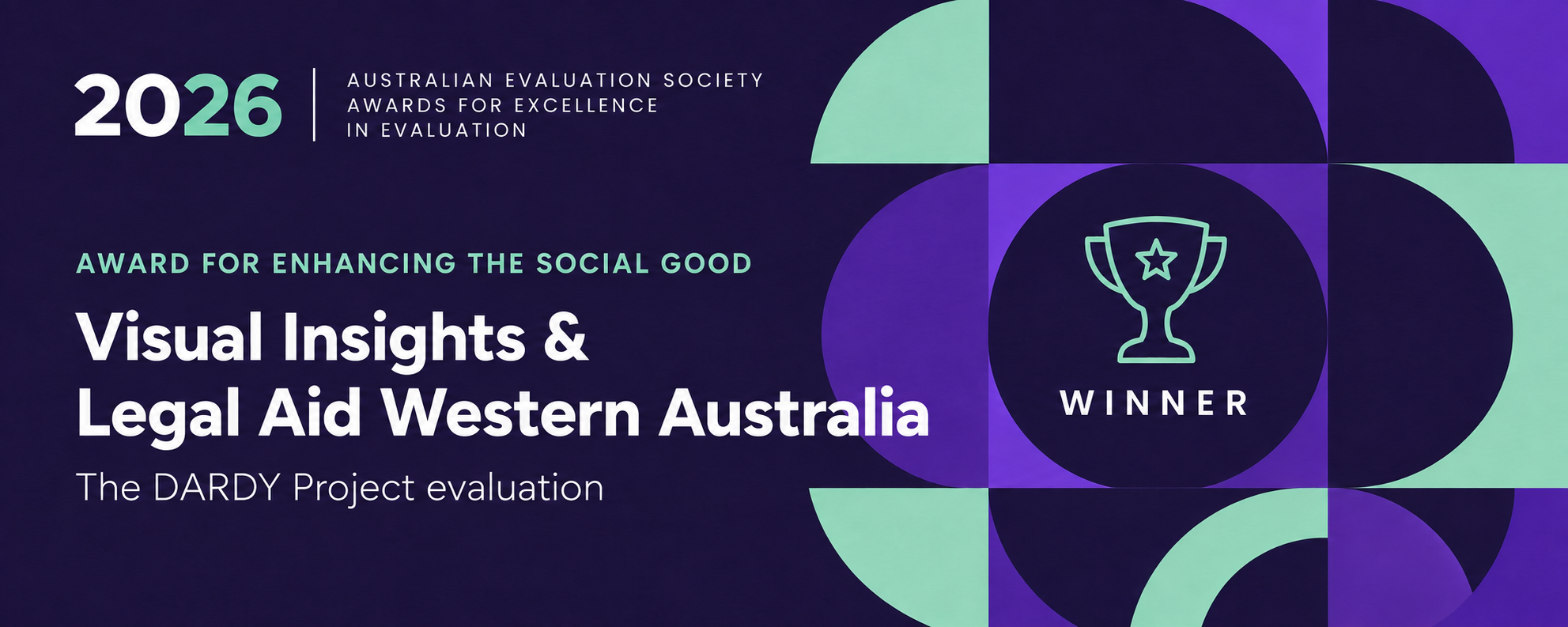 2026 Enhancing the Social Good Award awards to Legal Aid Western Australia and Visual Insights