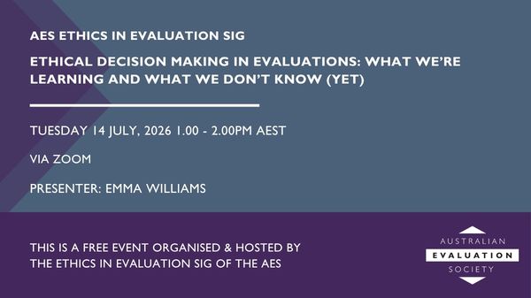Ethics SIG seminar 2