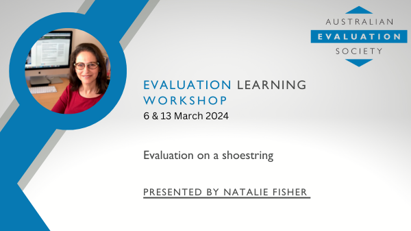 Evaluation on a shoestring