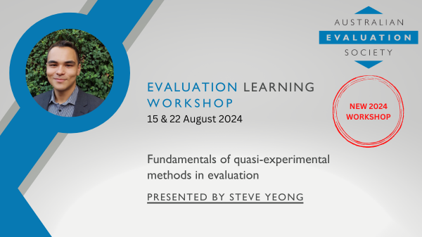 Fundamentals of quasi experimental methods in evaluation
