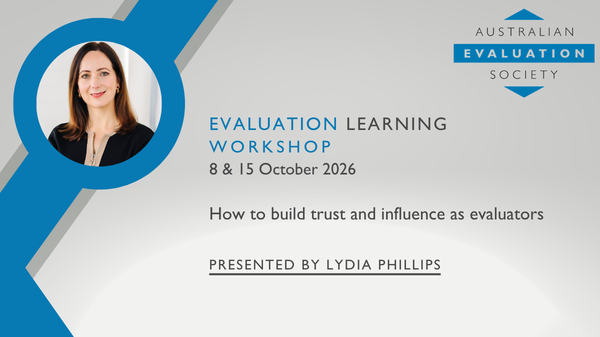 How to build trust and influence as evaluators