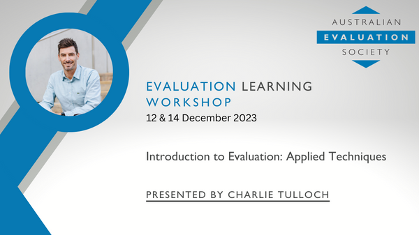 Introduction to Evaluation Applied Techniques