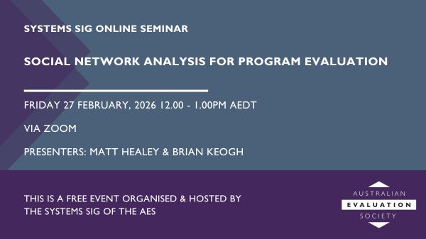 Systems SIG seminar 2