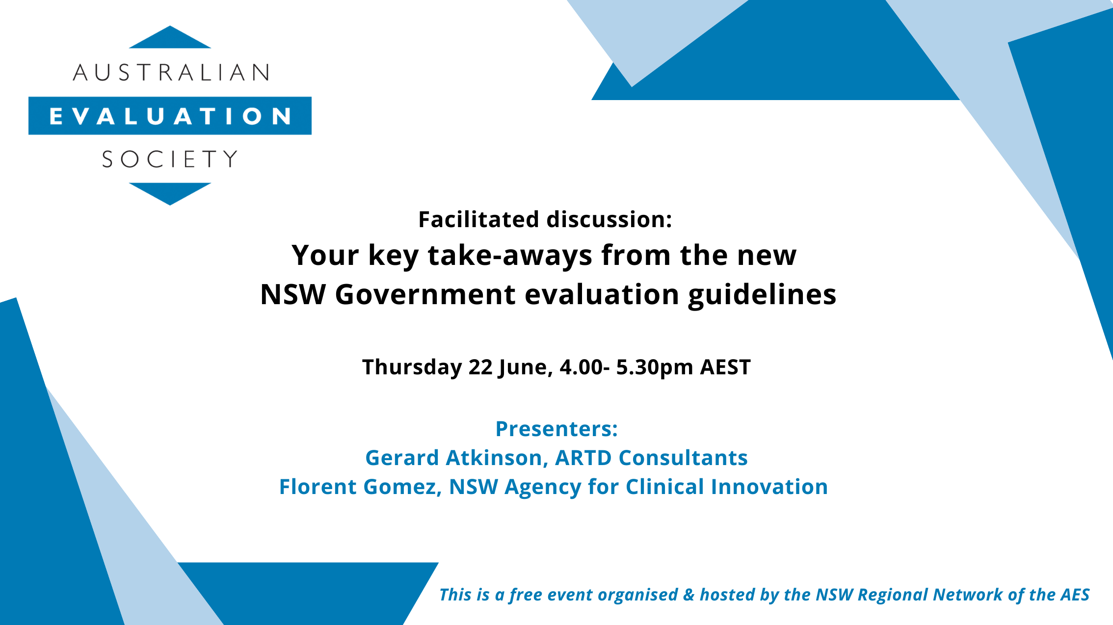 Your key take aways from the new NSW Government evaluation guidelines