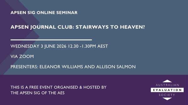 apsen SIG seminar