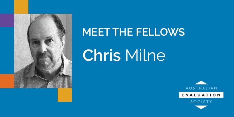 Reflections from a seasoned evaluator, Chris Milne